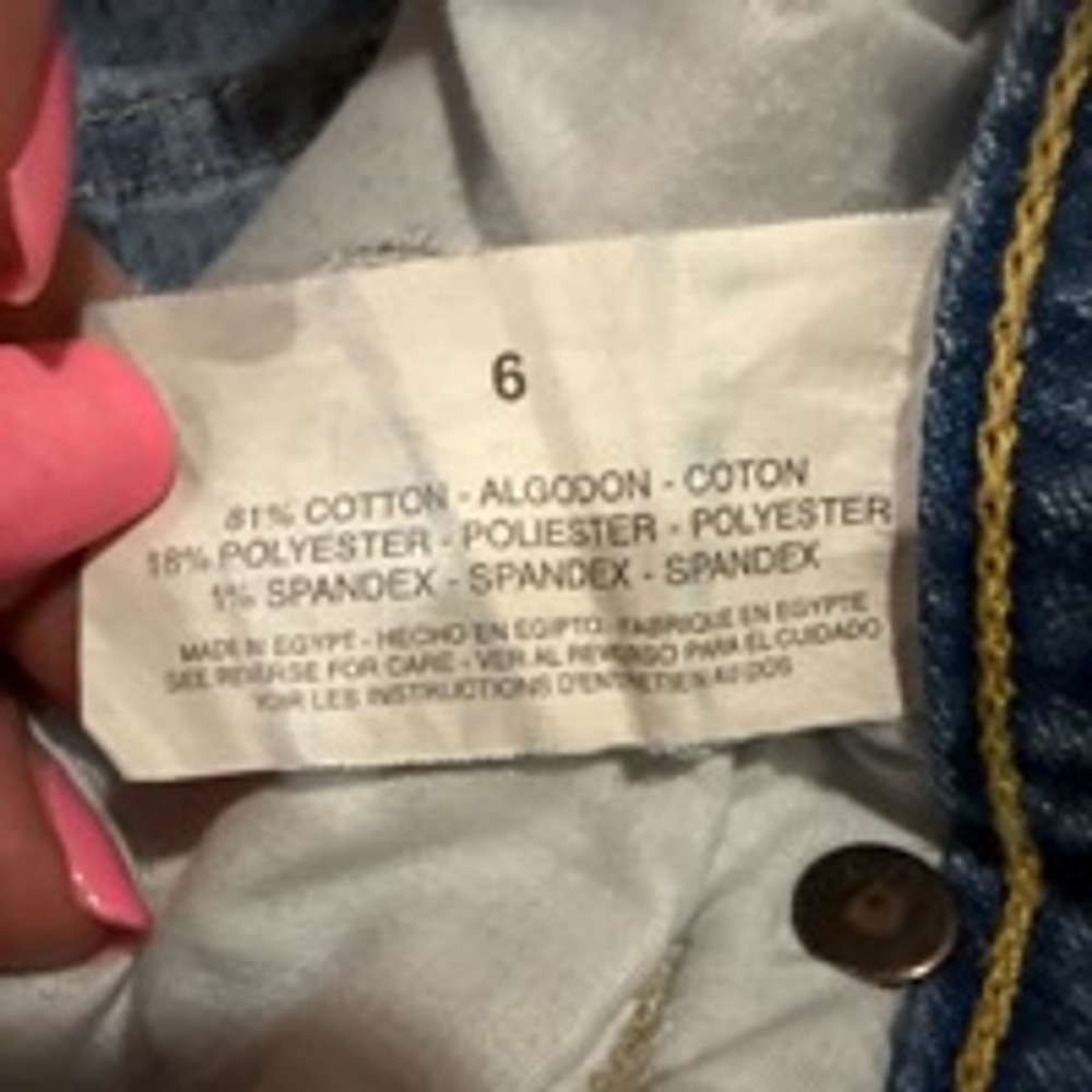 Women's Bandolino Blu Jeans Size 6 Blue Denim Cropped - Picture 3 of 9